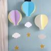 Festive Hot Air Balloon Paper Garland 3D Hot Air Balloon Hanging Bunting  Holiday