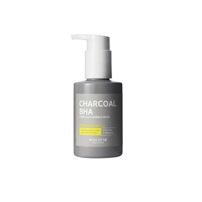 Charcoal BHA Pore Clay Bubble Mask 120g AUTHENTIC STORE