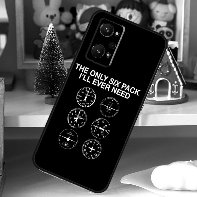 Aviation Aeroplane Pilot Cockpit For OPPO Realme C55 C35 C33 C31 C30 C25 C21Y C11 GT Neo 5 3T 2T Realme 10 9 11 Pro Plus Case