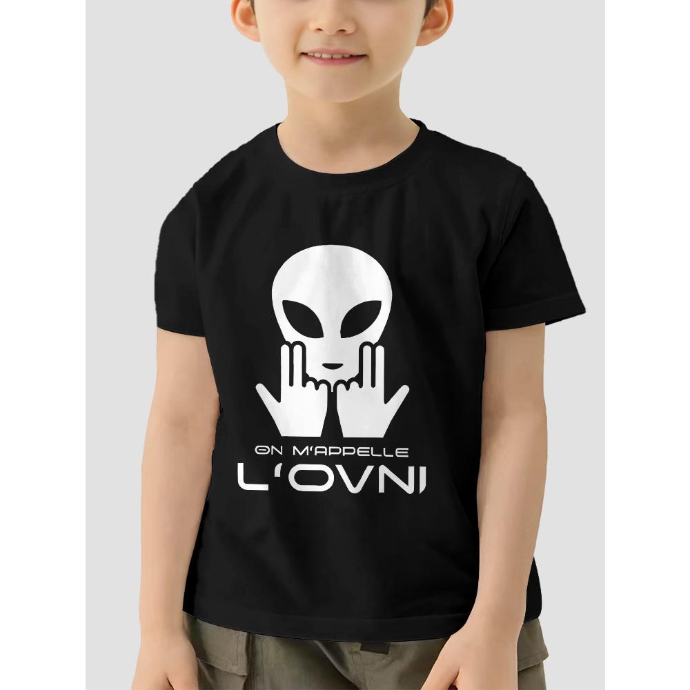 3D Print Rapper JuL C'est Pas Des Lol Baby Clothing 5 To 14 Years Male Outdoor Clothes for Children Boy Girl Child T-Shirt Top