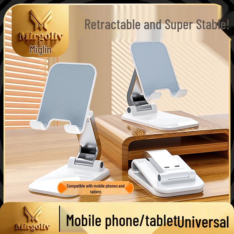 

Miglin® Foldable Desktop Tablet & Phone Holder for Live Streaming белый