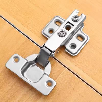 2Pcs Cabinet Hinges Steel Hydraulic Door Hinge Damper Buffer Soft Closing for Kitchen Cupboard Furniture Furniture
