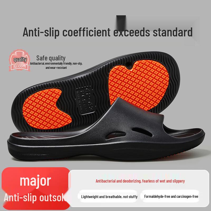 JiaYi Unisex Non-Slip Home & Bathroom Slippers 44-45 M