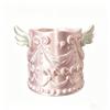 3D Printed Cosmetic Organizer Bucket Silk Texture Makeup Organizer Makeup Brush Holder  Women Girls