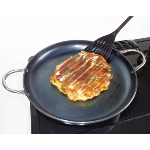 Fujita Metal Teppanyaki Grill, 26cm, Easy to Use, Thick Teppanyaki-kun, for Steak and Okonomiyaki, 005300