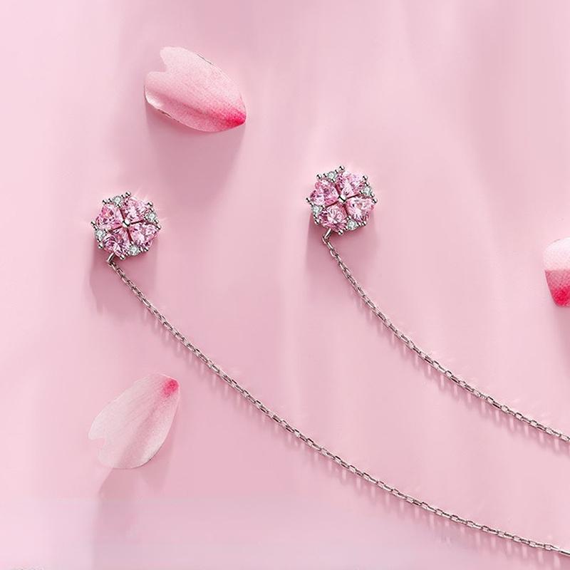 SACE GEMS Classic Copper Alloy Zircon Earrings for Women Wedding Party Gifts