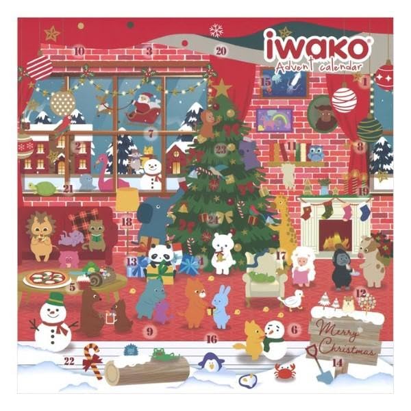 Iwako Fun Eraser Advent Calendar 2025