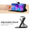 HT06 For Samsung Galaxy A34 5G Shockproof Case Litchi Texture PU Leather Wallet Phone Case