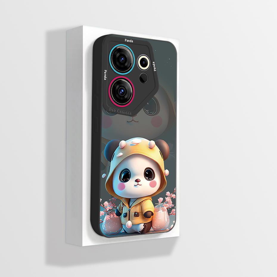 For Tecno Camon 20 Premier 5G Phone Case Fancy Camera Lens Protector Soft Liquid Silicone Funda For Camon20 Premier CK9n Coque