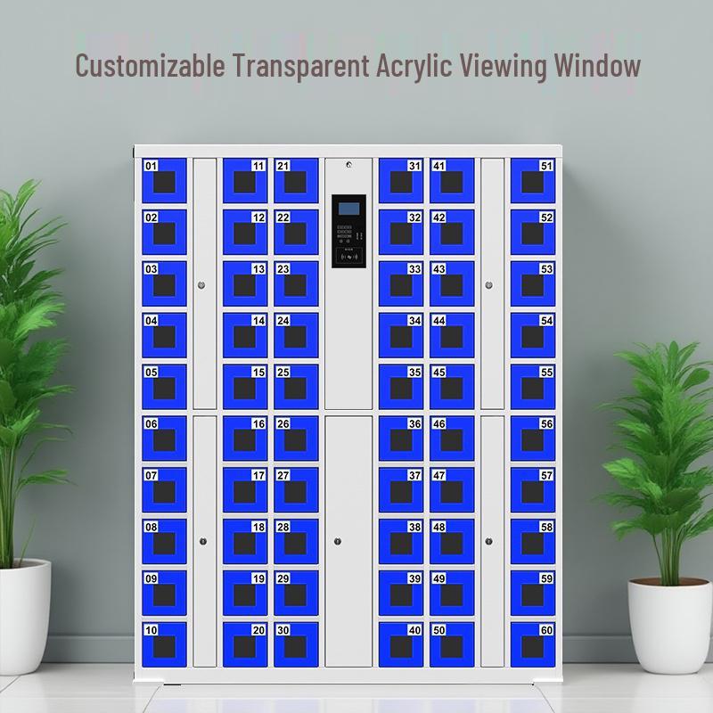 Smart Facial Recognition Lockers for Shopping Malls, Supermarkets, Gyms, and Employee Changing Rooms