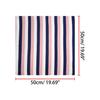 Used [Limited Quantity] K] Stripe Scarf [Allegra Neckerchief Square Scarf Hair Accessory Ribbon Silk-like Small Ladies