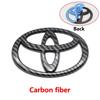 1Pc ABS Car Logo 3D For Toyota Car series Corolla Camry RAV4 Front Head Grill Hood Bonnet Emblem Rear Tail Bumper Trunk Badge