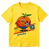 Naranjito Spagna 82 Mascotte Spagna 1982 Calcio Divertente Maglietta Unisex Abbigliamento Unisex Moda Cotone Oversize Manica Corta Magliette