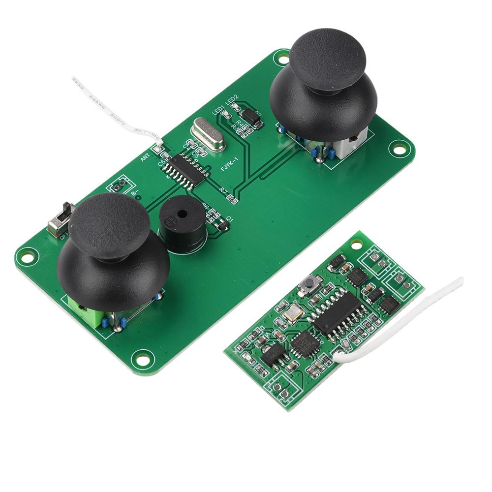 2.4G RC Airplane Differential Control Board Dual Motor Driver Flight Controller Gyroscope 100M Remote Control for DIY Glider