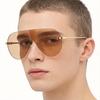 Fashion Korean Version Of The New Frameless Sunglasses, Personalized Versatile Men'S And Women'S Uv-Proof Sunglasses, Advanced Sense One-Piece Glasses