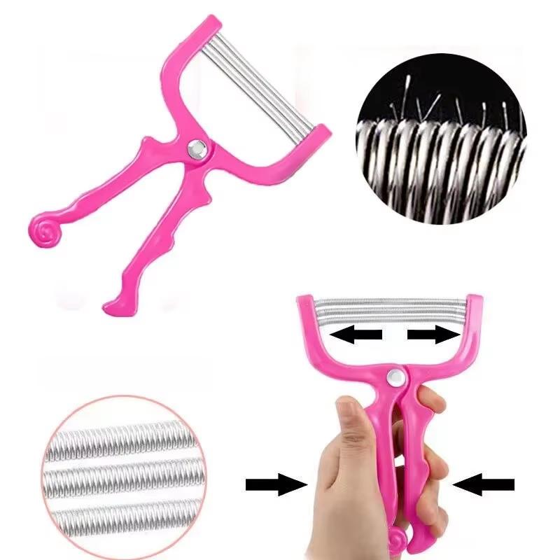 High-Quality Handheld Facial Hair Remover Manual Removal Epilator Beauty Shaving Threading Tool For Women Adults Beauty Epilator