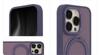 Nakładka Secure Spinning Mag Do Iphone 14 Pro 6,1" Fioletowy