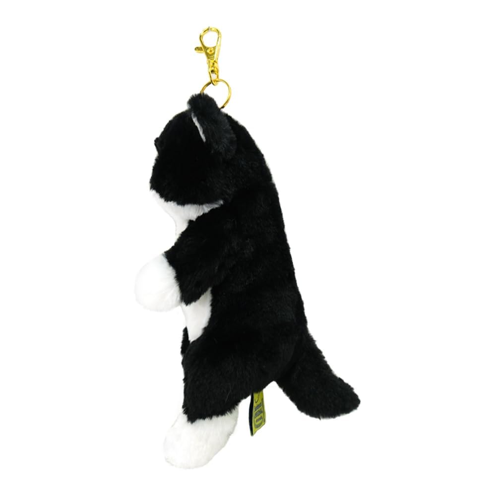 Sanlemon Hizaneko Suyasuya Cat Keychain Bag Charm 8x10x24cm Cute Animal Accessory