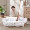 Travel Baby Bathtub Portable Baby Bath Foldable Ergonomic Support Pool Seat for Sink Outdoor Summer Water Play Beach Bath