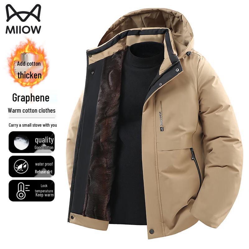 Mao Ren Men's Winter Warm Padded Jacket