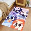 Bluey Personalized Text Area Rug Suitable for Playrooms Study room Hallway Living Rooms Anti-slip Rug Office home decor Birthday/Christmas Gift