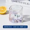 Creative Glass Cup Irregular Glacier Cup Transparent Coffee Latte Cup Beverage Cups Water Cups Tea Cups Household Drinkware