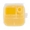 Tattoo Medical Plastic Sharps Container Biohazard Needle Disposal 1L Size Waste Box Yellow