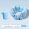 Portable Inflatable U-shaped Neck Pillow