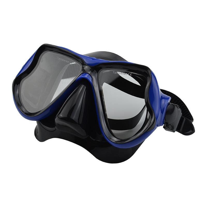 New diving goggles Diving and swimming high-definition waterproof goggles, specialized equipment for outdoor snorkeling, large frame, one-piece