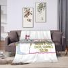 Vintage Aqua Teen Hunger Force Warm Soft Blanket Girls Boys Plush Throw Blanket Graphic Living Room Flannel Bedspread Bed Cover
