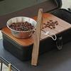 Black Walnut Coffee Stirrer Long Handle Outdoor Camping Pour-over Coffee Stirring Bar Portable Heavy Duty Wooden Mixer Stick Coffee Accessories