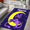 Custom personalization Smiling Critters Area Rug - Perfect For Kitchen, Bathroom,Laundry Room Decor Large Size Available,Gift All Seasons