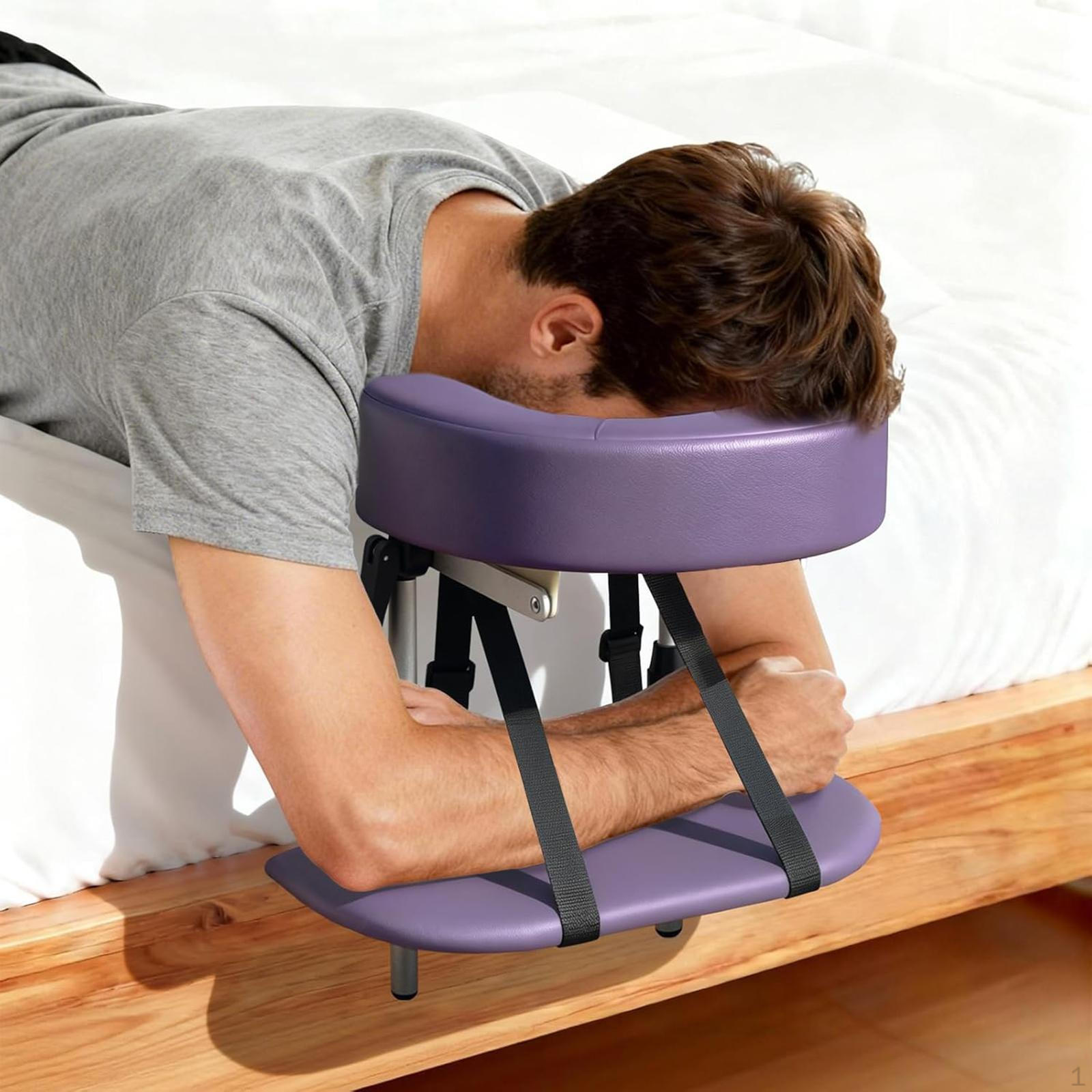 Massage Head Cradle Rack Headrest for Bed Accessory Adjustable Bracket Tables Parts Face