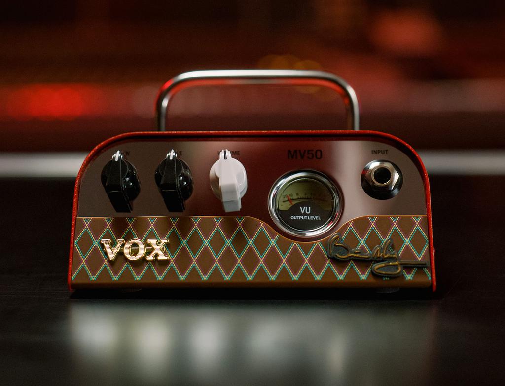 VOX Nutube-equipped ultra-compact guitar head amplifier MV50 Brian May signature amplifier MV50-BM