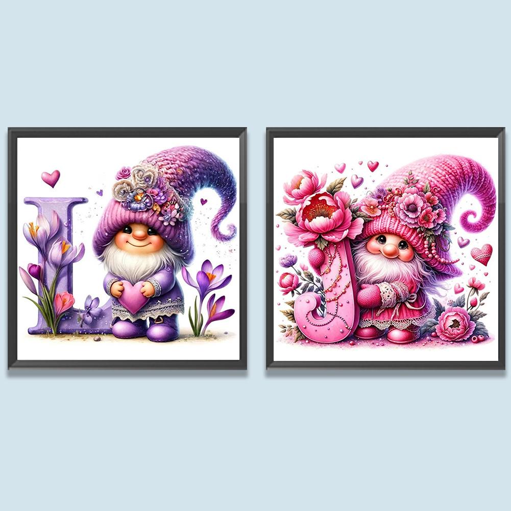 Gnom 5D DIY Vollbohrer Runde Diamantmalerei-Set für die Heimwanddekoration