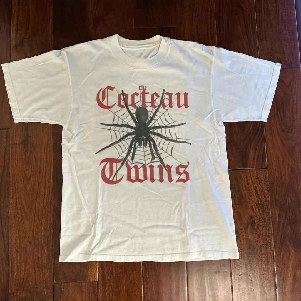Cocteau Twins Shirt Cocteau Twins Band White Unisex TShirt Unisex Unisex Summer Short Sleeve Crew Neck Cotton Tee Clothing