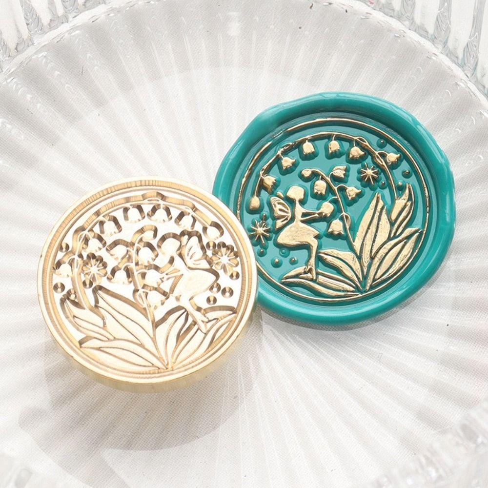 Card DIY Envelope Albums Fire Paint Seal Stamp Scrapbook Decoration Embossed Stamp Wax Seal Stamp