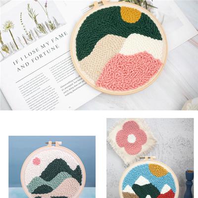 25 Piece Embroidery Cross Stitch Kids Craft SetSewing for Kids