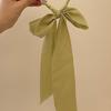 Women Headband Detachable Detachable Ribbon Bow Anti-Slip Thin Edges Hair Hoop Daily Wear Hair