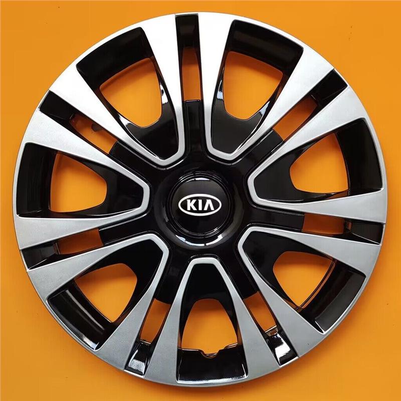 Kia K2 14" Wheel Hubcap Cover - Plastic Decorative Cap for Steel Wheels