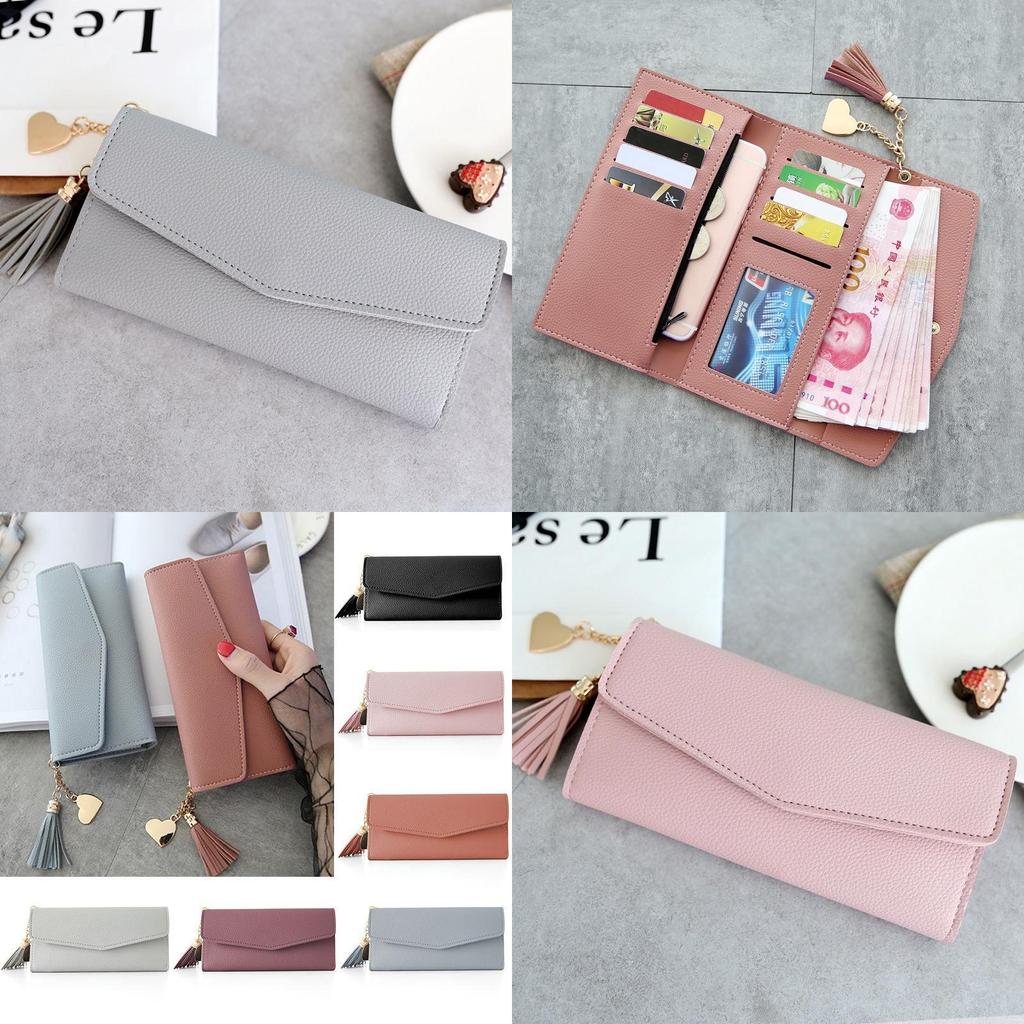 Fashion Lady Women Leather Clutch Wallet Long Card Holder Case Purse New Handbag
