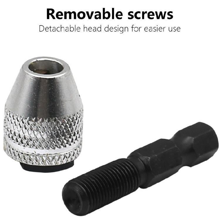 Electric Driver Drill Chuck Adapter Drill Bit Chuck Keyless Drill Chuck