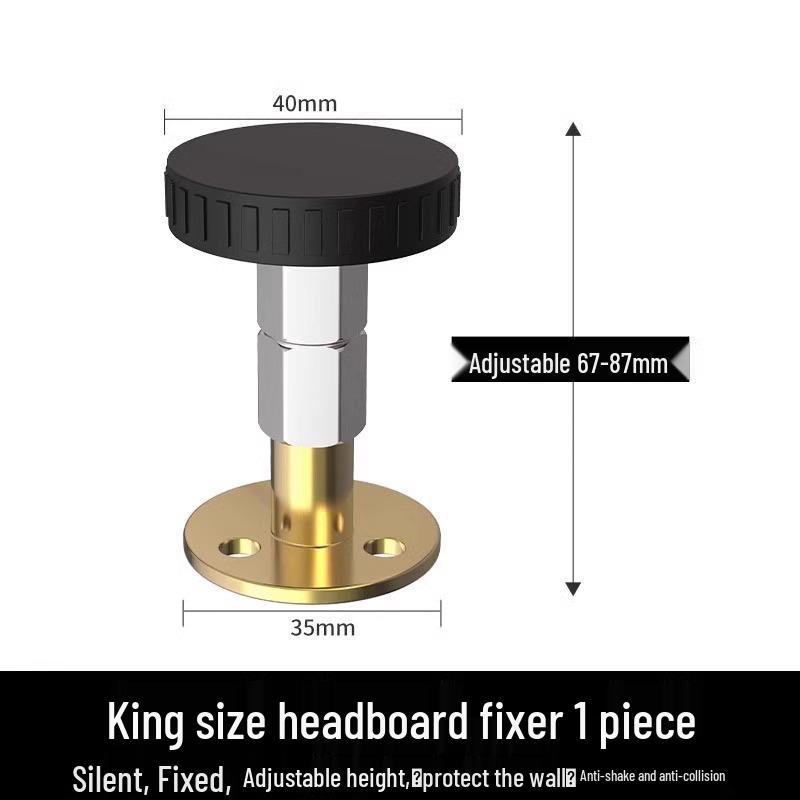 Nastavitelný stabilizátor čela postele: Podložka proti otřesům, proti nárazům a snižující hluk