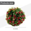 Für Zuhause Grasball Garten Rosenblumenkugeln Bühne Topiary Hängend