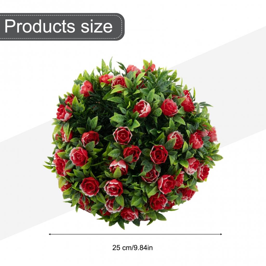 Pro Domov Trávníková Koule Zahradní Růže Květinové Koule Pódium Topiary Závěsné