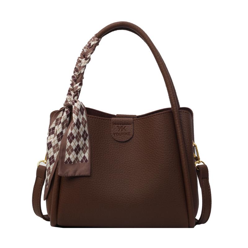 Bolsa Feminina Versátil Balde de Ombro/Transversal Primavera/Verão 2024