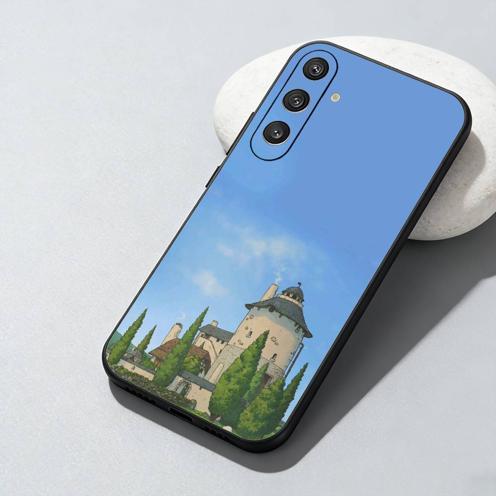 

Simple And Fresh Printed Phone Case For Samsung Galaxy A73,A72,A71,A70,A52,A51 Others Soft Black Cover Samsung a70