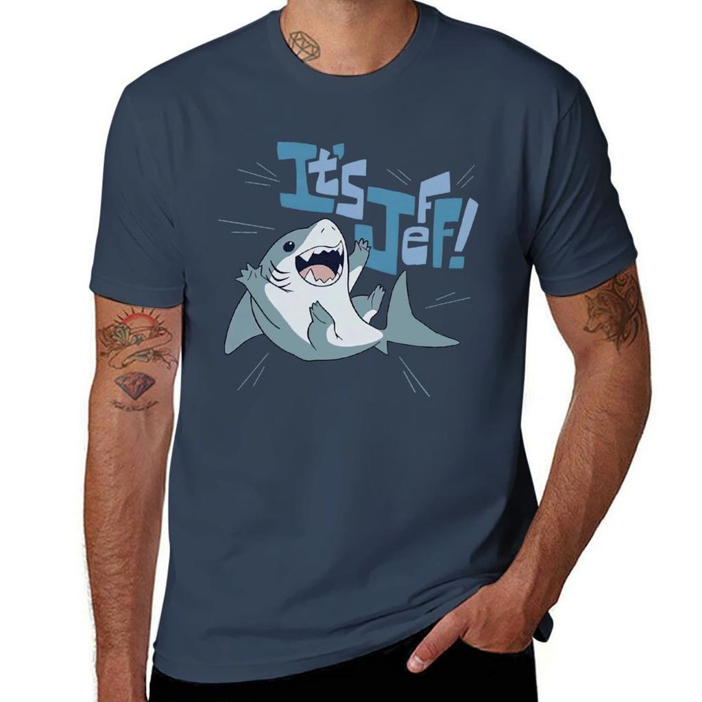 Its Jeff The Landshark Tshirt Casual Fashion Print Tee Top