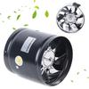 Axial Pipe Metal Blower Bathroom Fan Channel Pipe Fan 500m³/h Channel Duct Extractor Insert Exhaust Fan