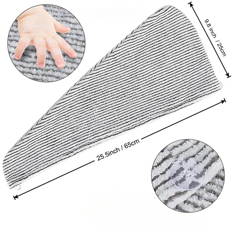 Bamboo Charcoal Fiber Hair Towels Bath Head Turban Wrap Quick Dry Anti-Frizz Hair Towels For Drying Hair Women Girls Bathroom